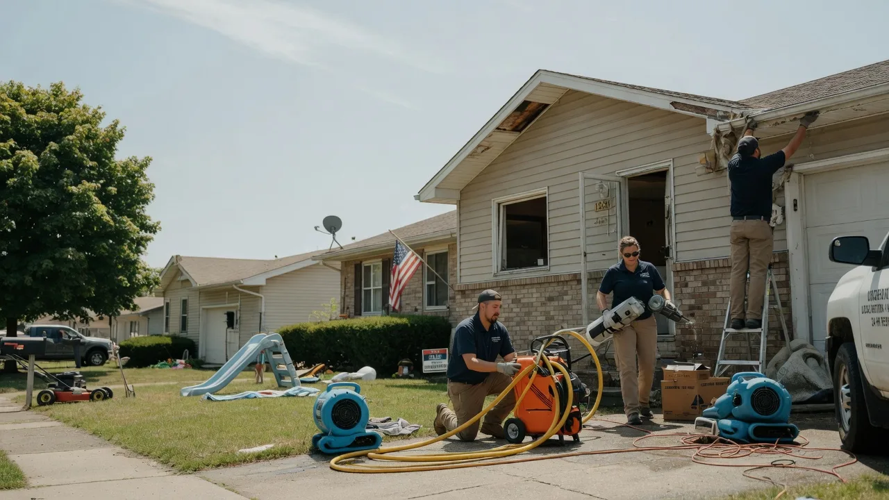 Water Damage Restoration in Grantville, KS near me